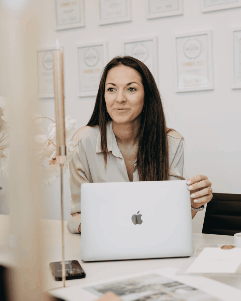 Personal wedding consultation in a calm and light filled setting